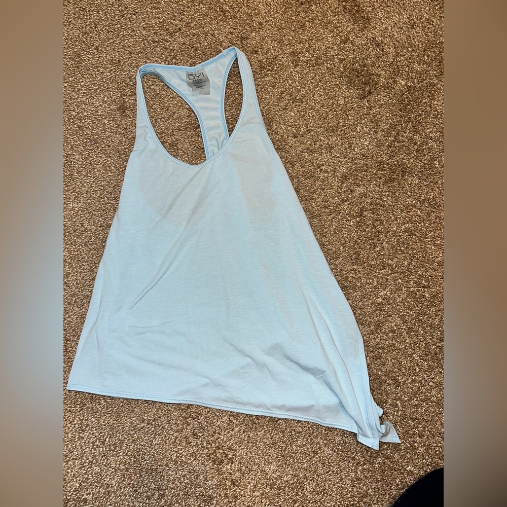 DYI Sky Blue Racerback Tank Top